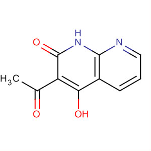 3-乙酰基-4-羟基-1,8-萘啶-2(1H)-酮结构式_909032-85-5结构式