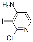 2-氯-3-碘吡啶-4-胺结构式_909036-46-0结构式