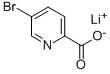 5-溴-吡啶-2-羧酸锂结构式_909711-99-5结构式