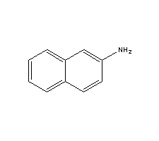 2-Aminonaphthalene Structure