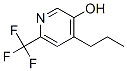4-丙基-6-三氟甲基吡啶-3-醇结构式_910032-96-1结构式