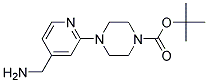4-[4-(氨基甲基)-2-吡啶基]哌嗪, n1-boc结构式_910036-87-2结构式
