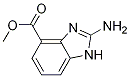 2-氨基-1H-苯并咪唑-7-羧酸甲酯结构式_910122-42-8结构式