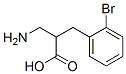 2-氨基甲基-3-(2-溴苯基)-丙酸结构式_910443-85-5结构式