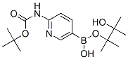 2-(tert-butoxycarbonylamino)pyridine-5-boronic acid, pinacol ester Structure,910462-31-6Structure