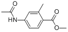 4-乙酰基氨基-2-甲基-苯甲酸甲酯结构式_91133-71-0结构式