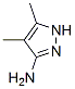 1H-Pyrazol-3-amine, 4,5-dimethyl- Structure,91159-73-8Structure