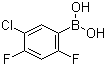 5-氯-2,4-二氟苯硼酸结构式_911645-24-4结构式