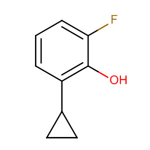 2-环丙基-6-氟-苯酚结构式_911817-90-8结构式