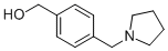 [4-(吡咯烷-1-甲基)苯基]甲醇结构式_91271-60-2结构式