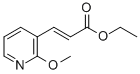 3-(2-甲氧基-3-吡啶基)丙烯酸乙酯结构式_912760-91-9结构式