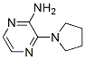2-氨基-3-吡咯烷-1-吡嗪结构式_912773-12-7结构式