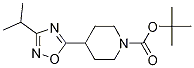 4-(3-Isopropyl-[1,2,4]oxadiazol-5-yl)piperidine-1-carboxylic acid tert-butyl ester Structure,913264-42-3Structure