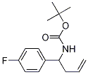 Tert-butyl (1-(4-fluorophenyl)but-3-en-1-yl)carbamate Structure,913563-71-0Structure