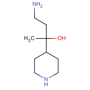 3-氨基-1-(1-甲基哌啶-4-基)丙烷-1-醇结构式_913642-90-7结构式