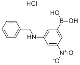 3-(Benzylamino)-5-nitrophenylboronic acid, HCl Structure,913835-78-6Structure