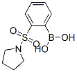 2-吡咯烷磺酰基苯硼酸结构式_913835-83-3结构式