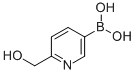 2-羟基甲基吡啶-5-硼酸结构式_913835-98-0结构式
