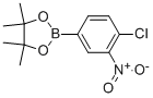 4-Chloro-3-nitrophenylboronic acid, pinacol ester Structure,913836-26-7Structure