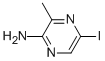 2-氨基-5-碘-3-甲基吡嗪结构式_91416-90-9结构式