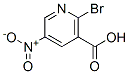 2-溴-5-硝基烟酸结构式_914222-92-7结构式