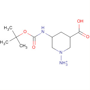 5-叔丁氧基羰基氨基-哌啶-3-羧酸胺结构式_914260-21-2结构式