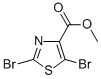 2,5-二溴噻唑-4-羧酸甲酯结构式_914347-25-4结构式