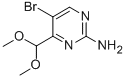 2-氨基-5-溴-4-二甲氧基甲基嘧啶结构式_914347-52-7结构式