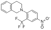 2-[4-硝基-2-(三氟甲基)苯基]-1,2,3,4-四氢异喹啉结构式_914348-89-3结构式