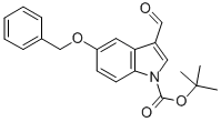 1-Boc-5-苄氧基-3-甲酰基吲哚结构式_914348-98-4结构式