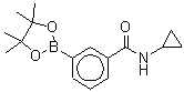 3-(N-氯丙氨基羰基)苯硼酸频那醇酯结构式_914397-31-2结构式