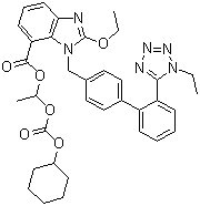 1H-1-ethyl candesartan cilexetil Structure,914613-35-7Structure