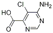6-氨基-5-氯嘧啶-4-羧酸结构式_914916-98-6结构式