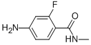 4-氨基-2-氟-n-甲基苯甲酰胺结构式_915087-25-1结构式