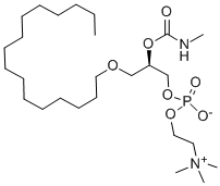 氨基甲酰-PAF(C16)结构式_91575-58-5结构式