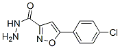 5-(4-Chlorophenyl)isoxazole-3-carbohydrazide Structure,91587-71-2Structure