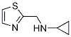 N-(噻唑-2-甲基)环丙胺结构式_915920-14-8结构式