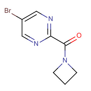 2-(氮杂啶-1-基羰基)-5-溴嘧啶结构式_915948-90-2结构式