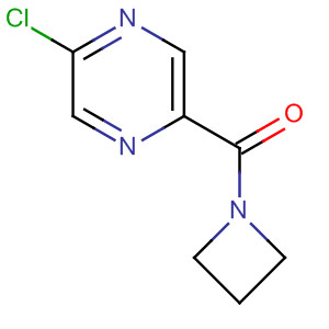 2-(氮杂啶-1-基羰基)-5-氯吡嗪结构式_915948-98-0结构式