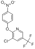 2-(4-Nitrophenoxy)-3-chloro-5-trifluoromethyl pyridine Structure,91618-22-3Structure