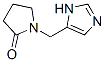 1-(1H-咪唑-5-甲基)-2-吡咯烷酮结构式_916254-37-0结构式