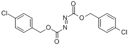 1,2-Diazenedicarboxylic acid, 1,2-bis[(4-chlorophenyl)methyl] ester Structure,916320-82-6Structure
