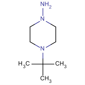4-(1,1-二甲基乙基)-1-哌嗪胺结构式_916519-04-5结构式