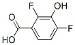 2,4-二氟-3-羟基苯甲酸结构式_91659-08-4结构式