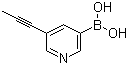 5-(1-丙炔)吡啶-3-硼酸结构式_917471-30-8结构式