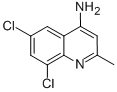 4-氨基-6,8-二氯-2-甲基喹啉结构式_917562-01-7结构式