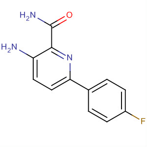 3-氨基-6-(4-氟苯基)吡啶甲酰胺结构式_917758-83-9结构式