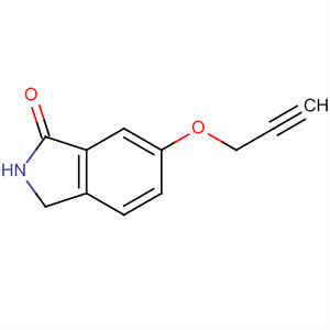 6-(2-丙炔氧基)异吲哚啉-1-酮结构式_917884-87-8结构式