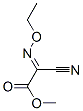 (e)-(9ci)-氰基(乙氧基亚氨基)-乙酸甲酯结构式_91815-16-6结构式