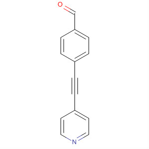 4-[2-(4-吡啶)乙炔]苯甲醛结构式_918408-06-7结构式